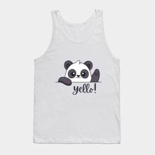 Panda - yellow! Tank Top